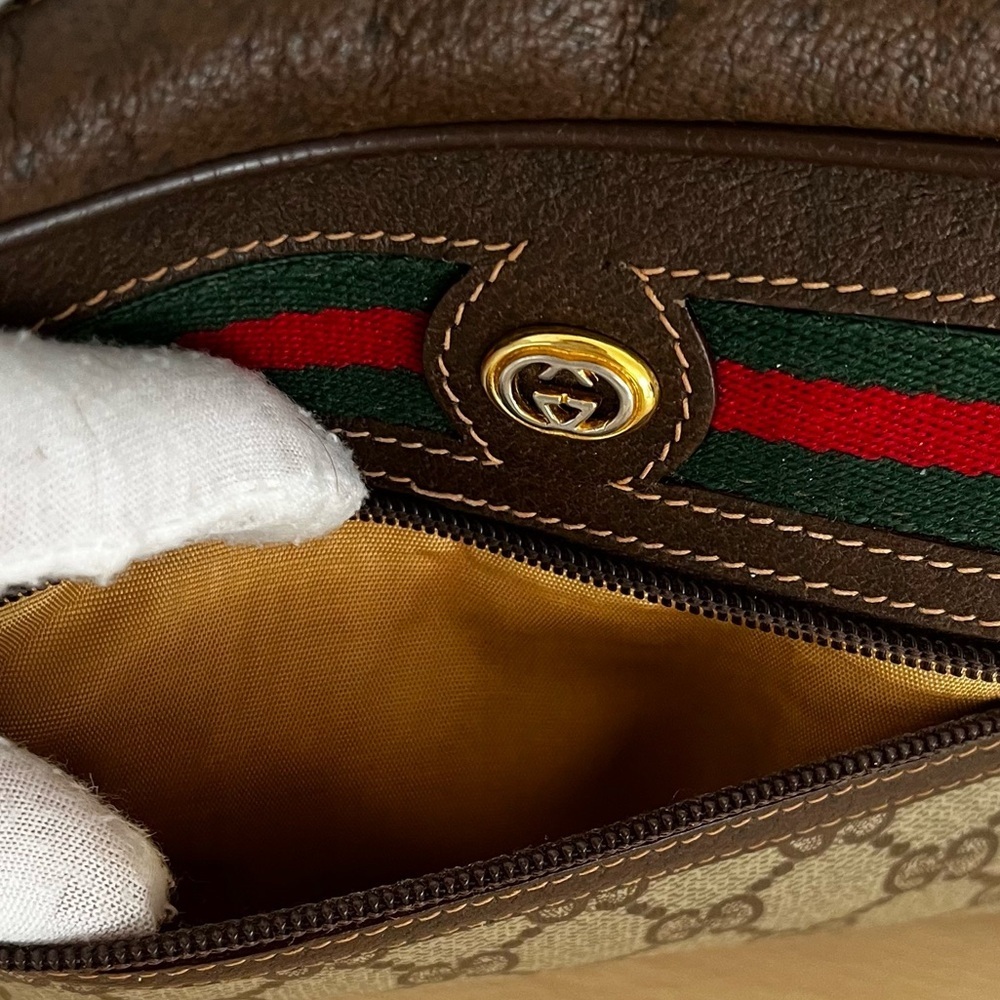 ❗️SOLD❗️Gucci Crossbody Sherry Line Ophidia Italy Vintage 1980s - Picture 13 of 16